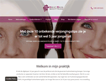 Tablet Screenshot of nextskin.nl