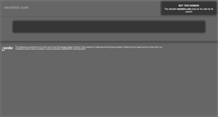 Desktop Screenshot of nextskin.com